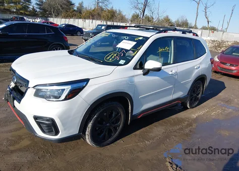 2021 Subaru Forester Sport z USA, uszkodzony, nr VIN JF2SKARCXMH586298